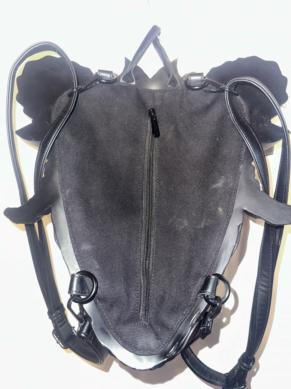 Killstar Black Ram Head Backpack - Picture 4 of 4